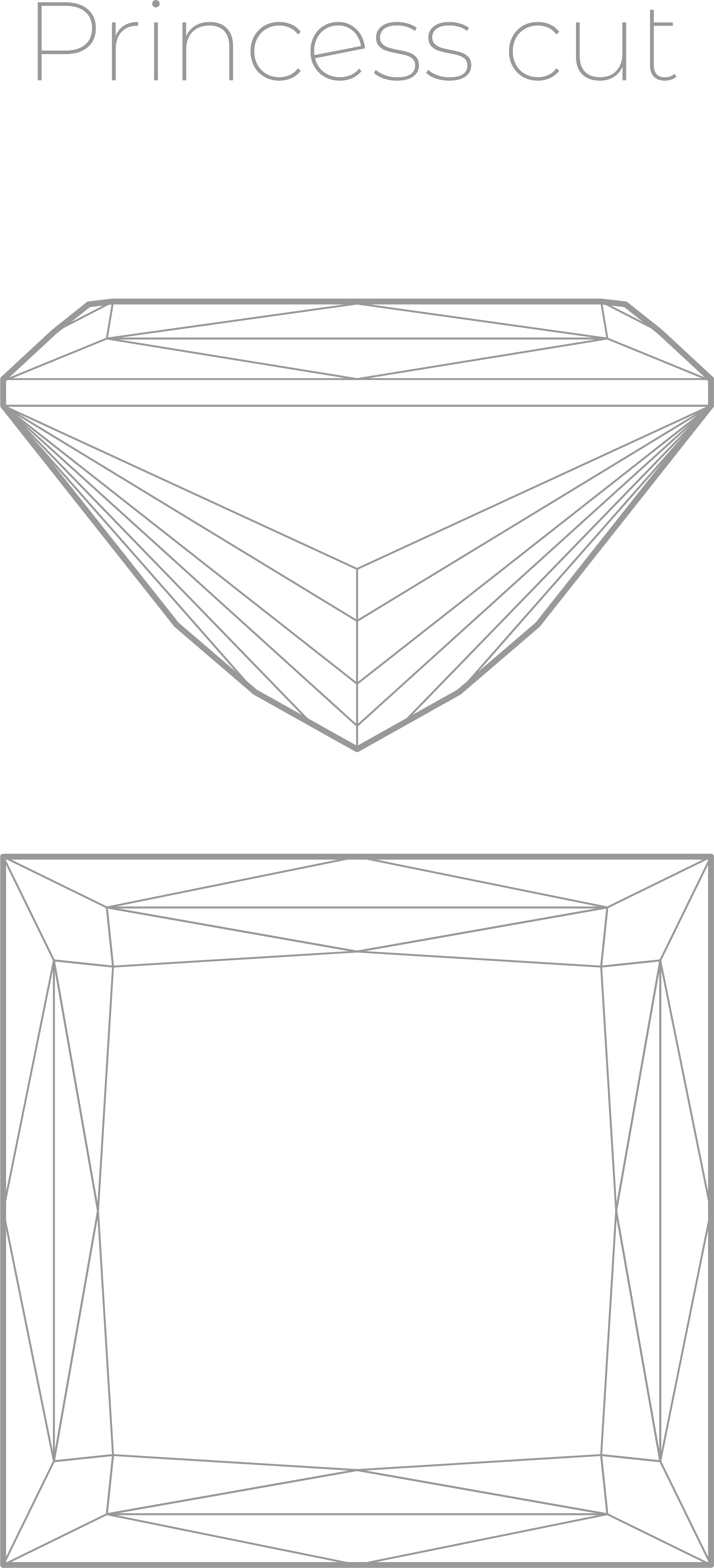 Princess cut diamond